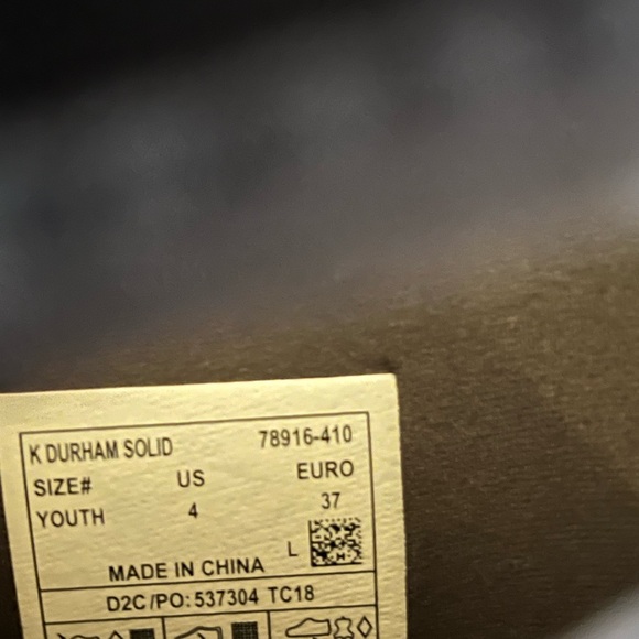 Bogs Kids Dark Blue Rain Boots - Picture 3 of 5